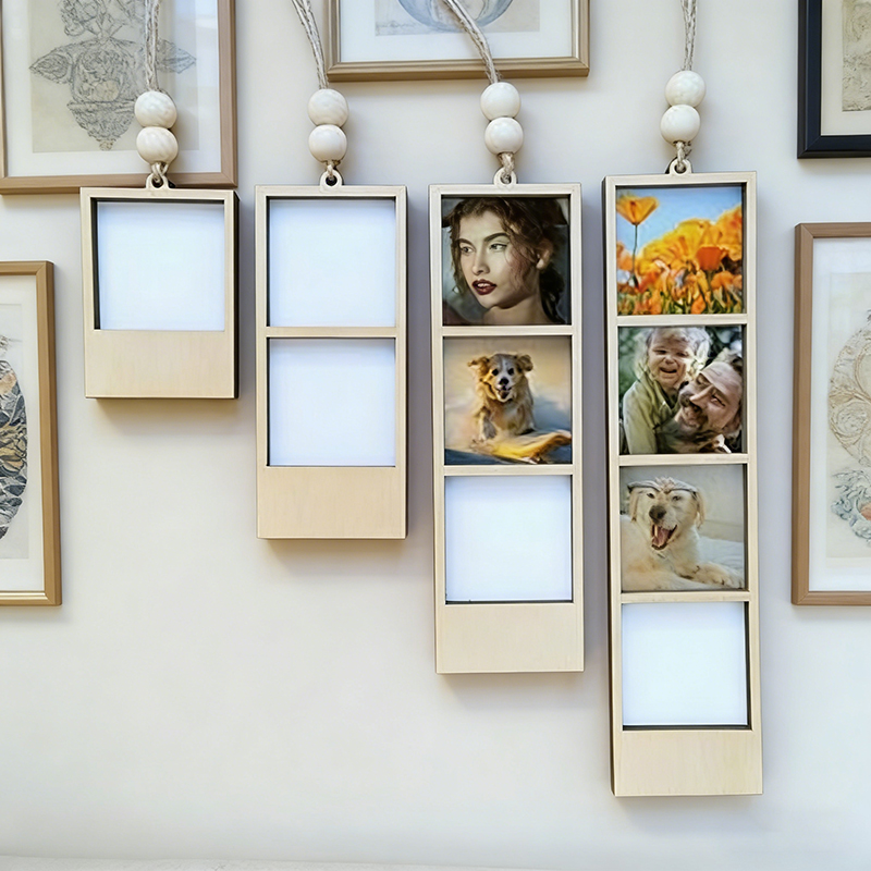 Home Decor Xmas - Personalized Customization A Small Wooden Photo