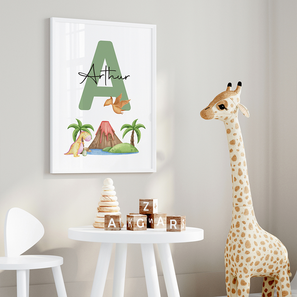 3pcs Personalized Custom Name  - Home Decor On Wall avaliação e preço