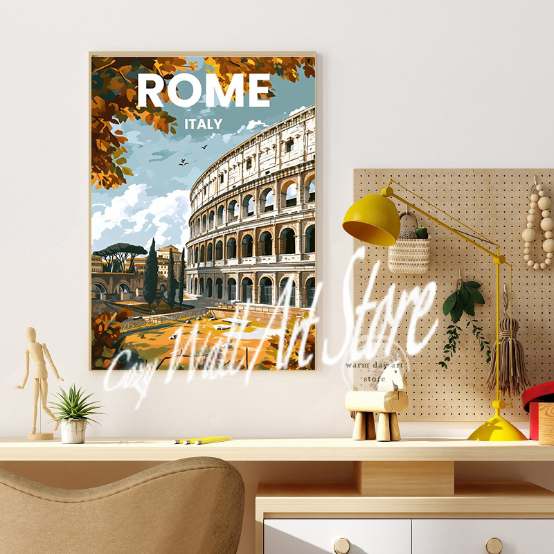 Los Angeles Santorini Greece R - Home Decor London avaliação e preço