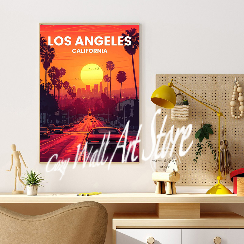 Los Angeles Santorini Greece R - Home Decor London avaliação e preço