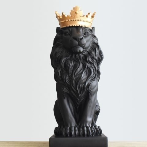 High-End Lion Sculpture Home P - Home Decor Minimalist Style avaliação e preço