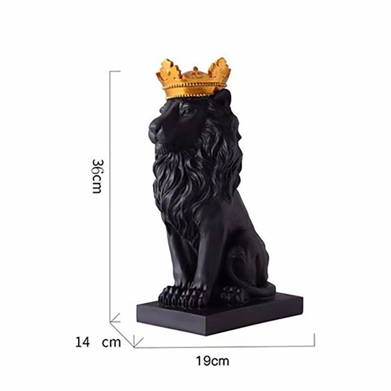 High-End Lion Sculpture Home P - Home Decor Minimalist Style avaliação e preço