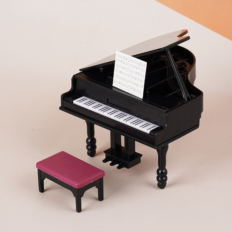 1:12 Dollhouse Miniature Piano - Home Decor Furniture avaliação e preço