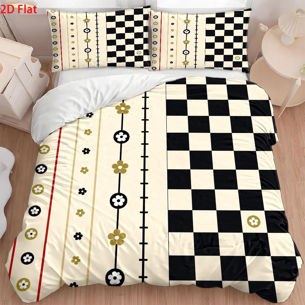 3Pc Nordic Style Printed Quilt - Home Decor Minimalist Style avaliação e preço