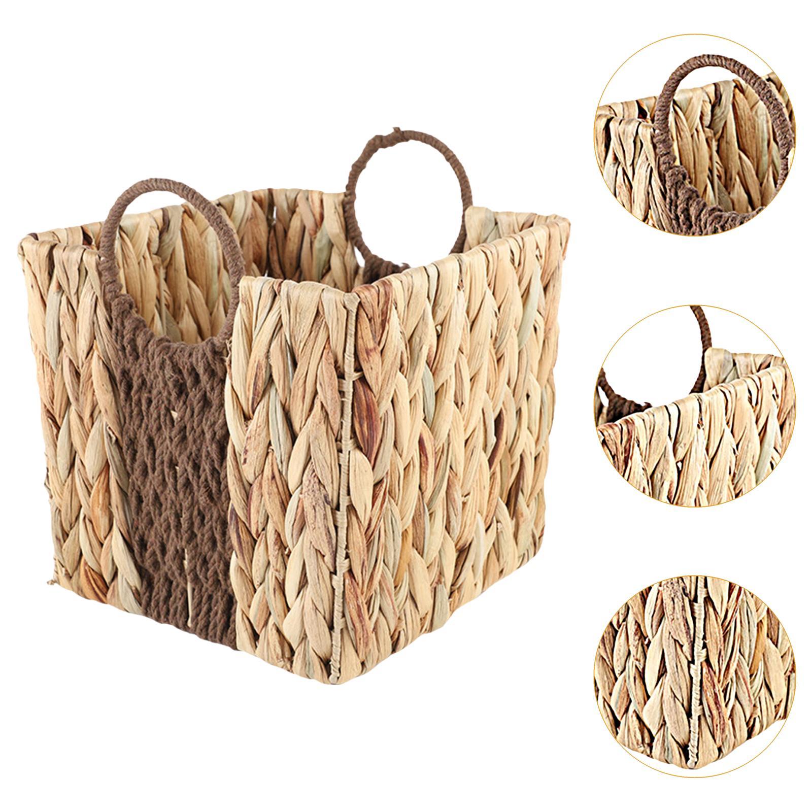 Woven Storage Basket Hamper Ho - Home Decor Hampers avaliação e preço