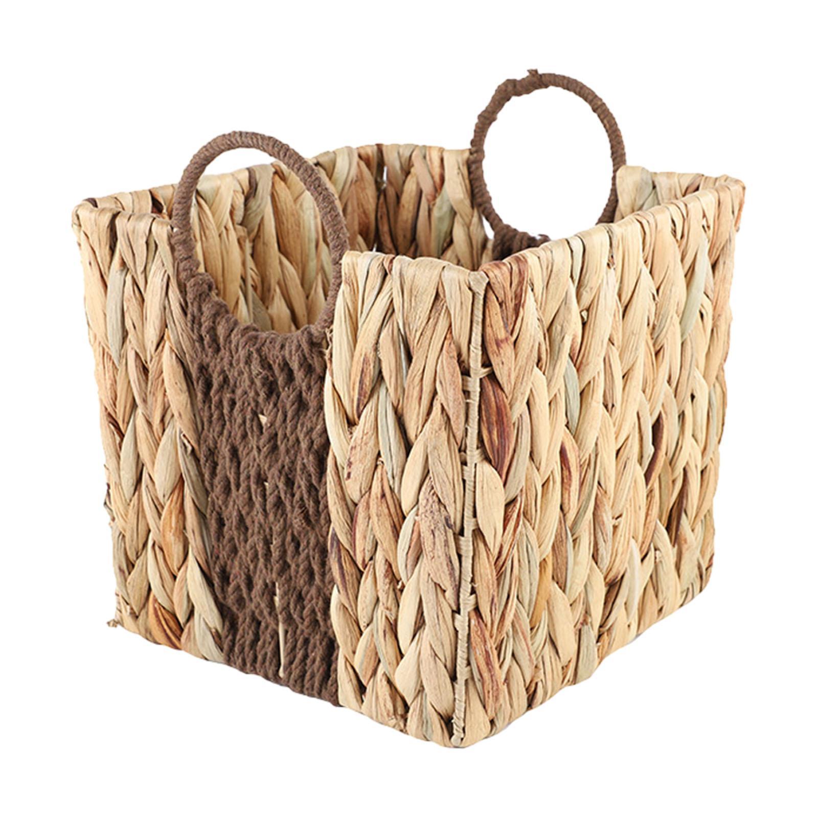 Woven Storage Basket Hamper Ho - Home Decor Hampers avaliação e preço