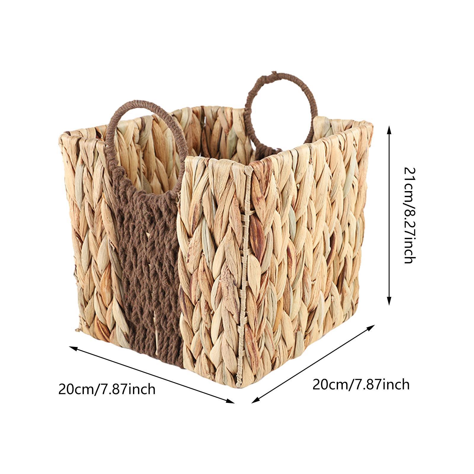 Woven Storage Basket Hamper Ho - Home Decor Hampers avaliação e preço