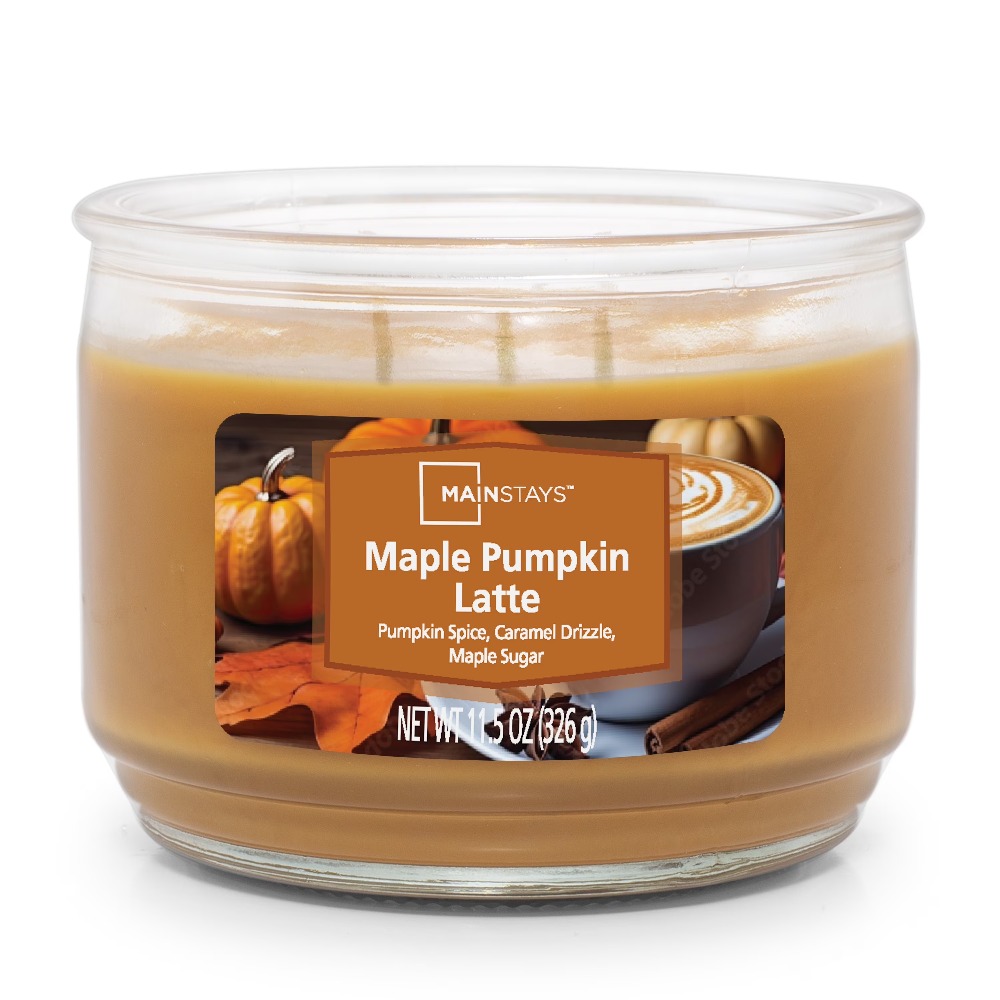 Maple Pumpkin Latte Scented Tr - Scented Candle Set avaliação e preço