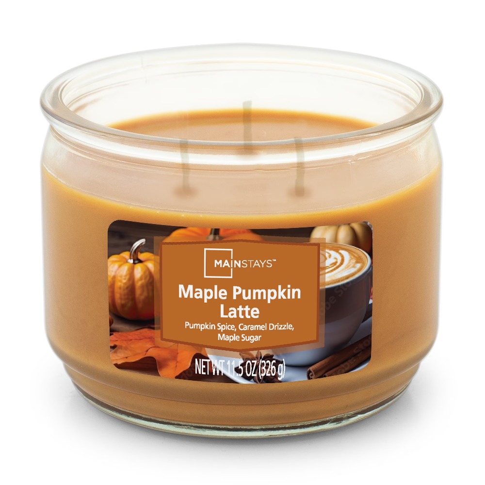 Maple Pumpkin Latte Scented Tr - Scented Candle Set avaliação e preço