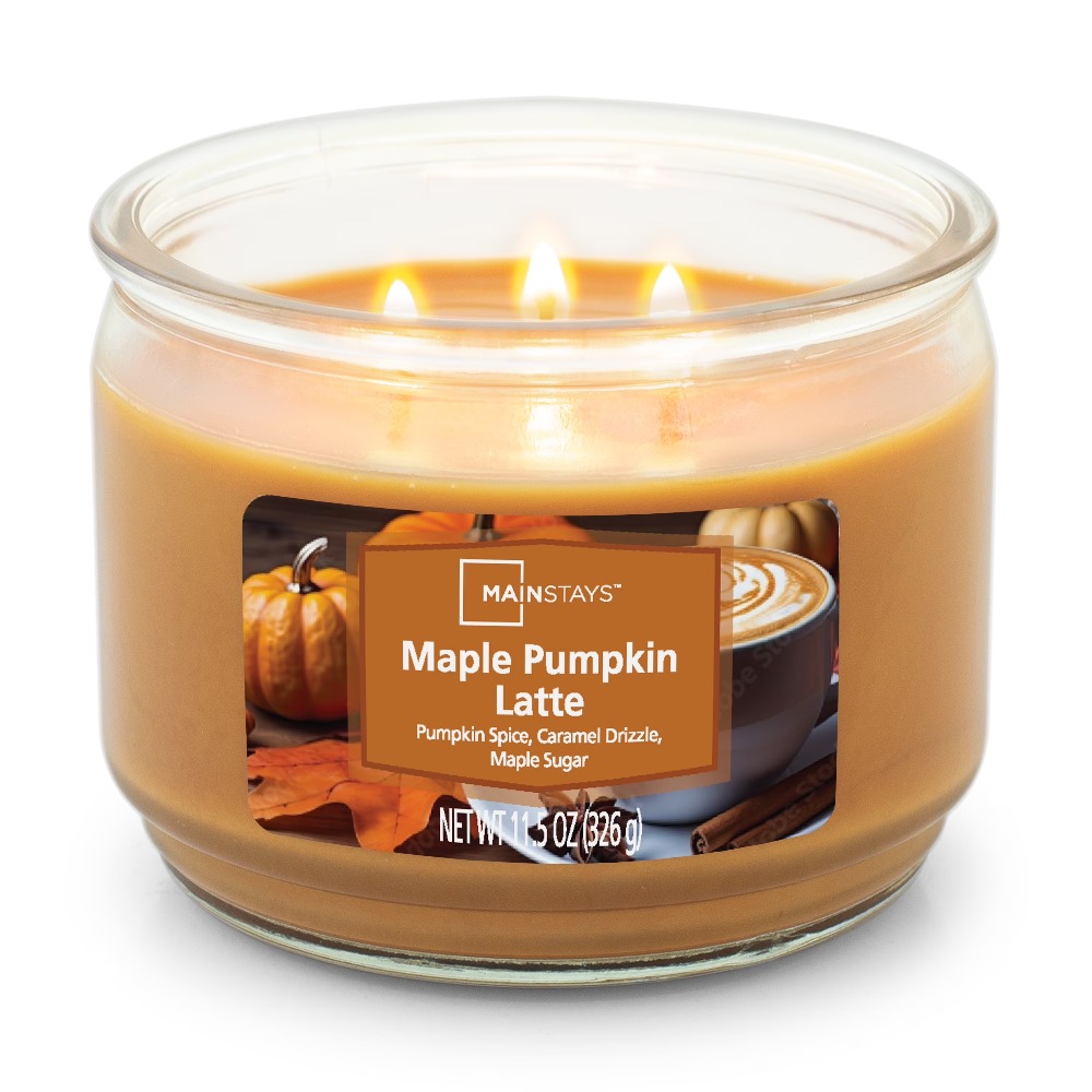 Maple Pumpkin Latte Scented Tr - Scented Candle Set avaliação e preço