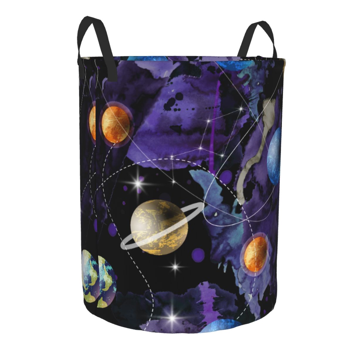 The Universe   Round Laundry H - Home Decor Hampers avaliação e preço