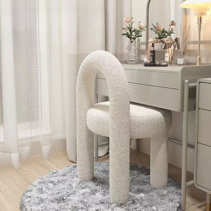 Cute Stylish Vanity Chair, Lux - Home Decor Furniture avaliação e preço