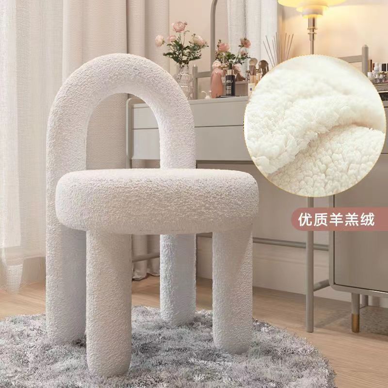 Cute Stylish Vanity Chair, Lux - Home Decor Furniture avaliação e preço