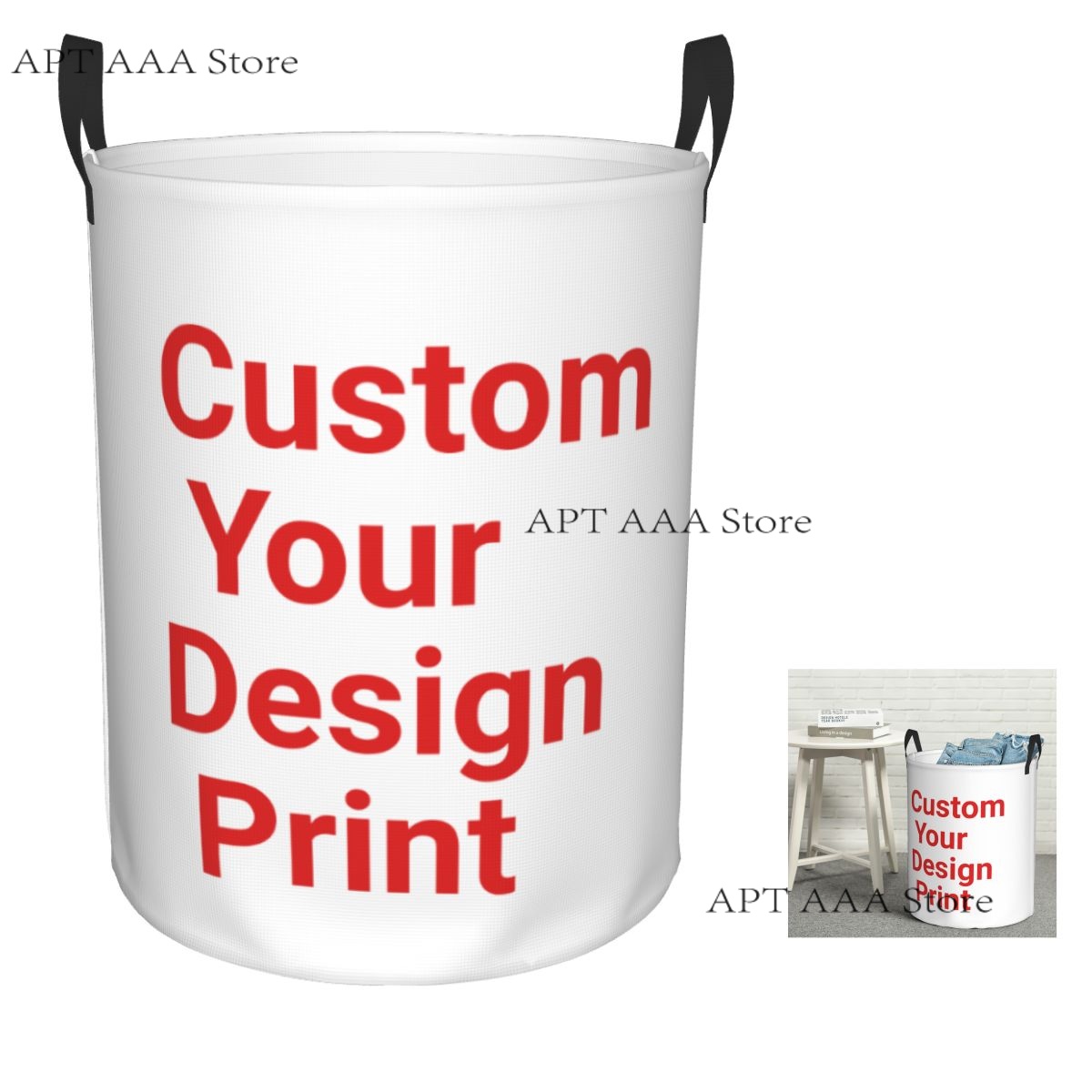 Custom Round Laundry Hamper St - Home Decor Hampers avaliação e preço
