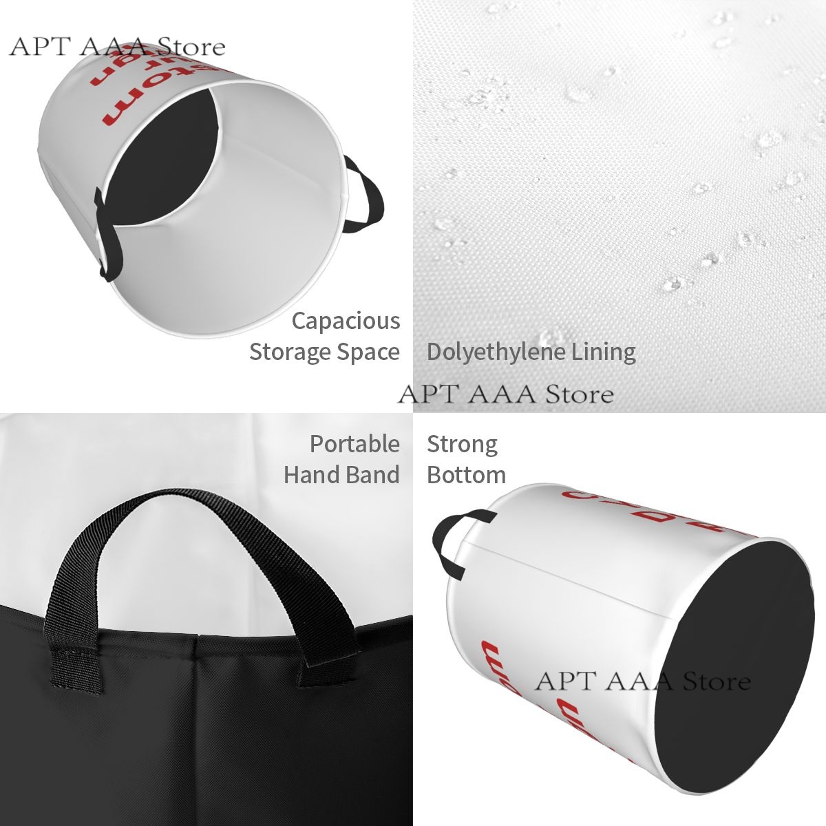 Custom Round Laundry Hamper St - Home Decor Hampers avaliação e preço