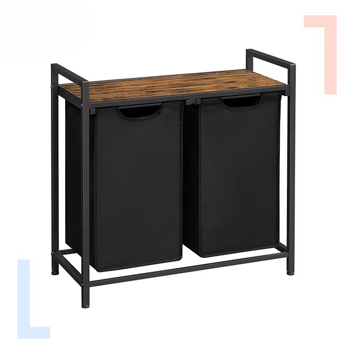 VASAGLE 59L Decorative Double  - Home Decor Hampers avaliação e preço