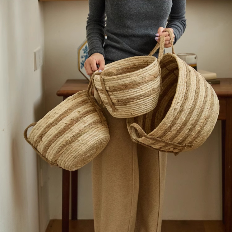 Premium Cotton Rope Woven Stor - Home Decor Hampers avaliação e preço
