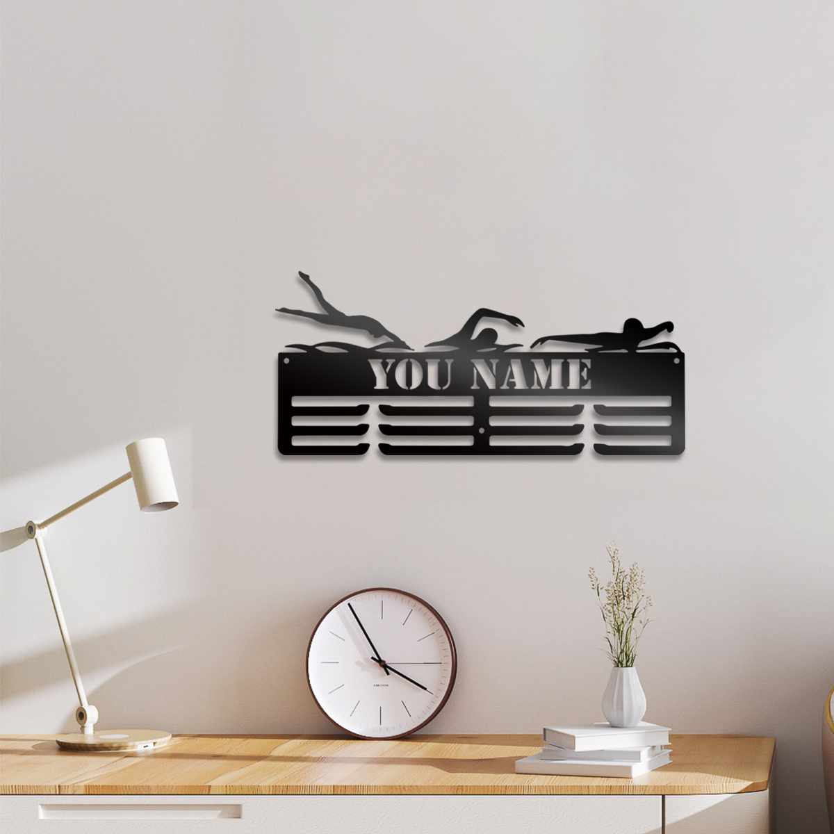 1pc Lovely swim exercise Custo - Home Decor On Wall avaliação e preço