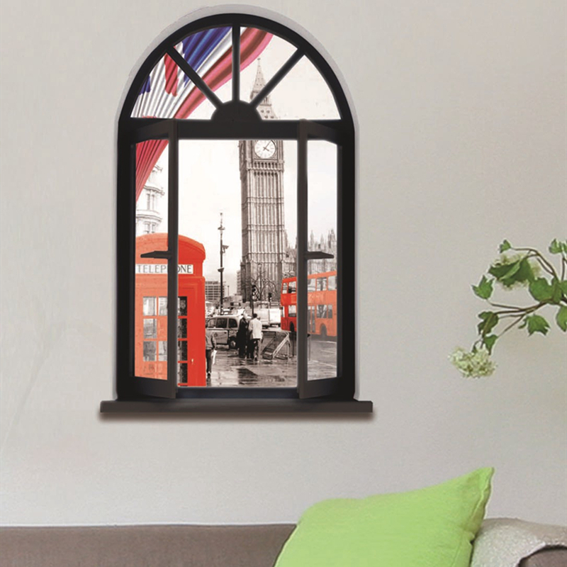 London City Street View Mural  - Home Decor London avaliação e preço