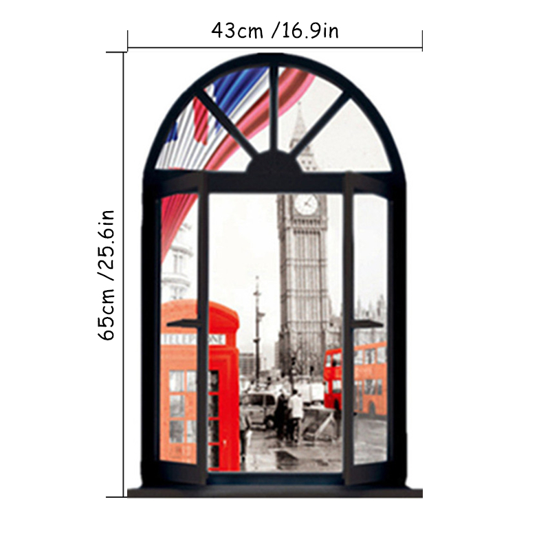 London City Street View Mural  - Home Decor London avaliação e preço