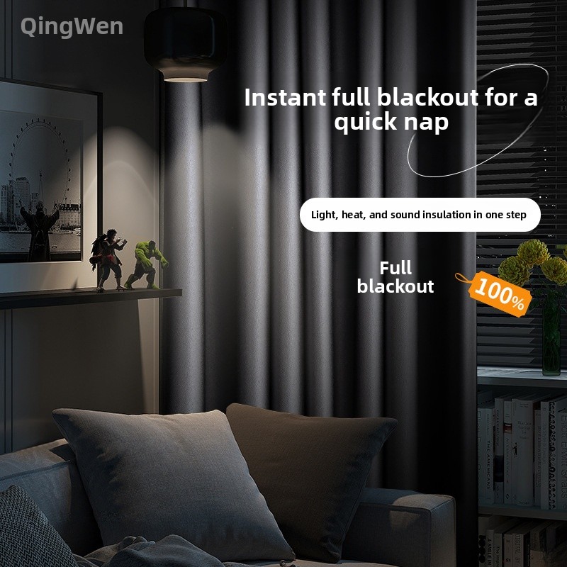 Thickened Full Shade Blackout  - Home Decor Curtain avaliação e preço