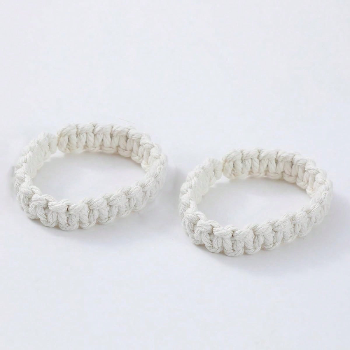 No Drilling White Cotton Rope  - Home Decor Curtain avaliação e preço