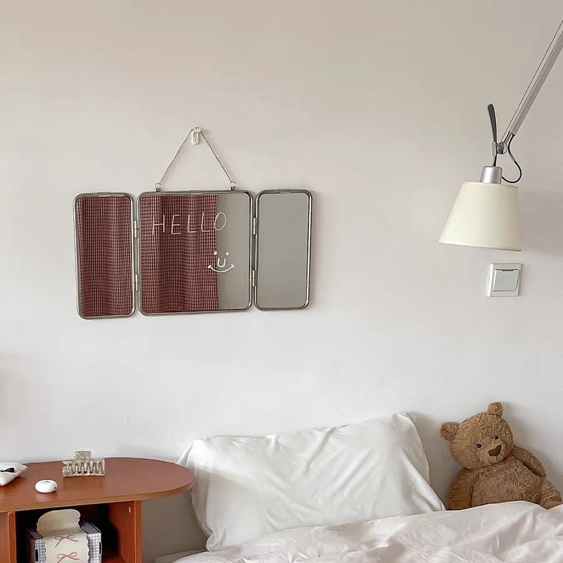 Ins Style Square Three Fold Wa - Home Decor Minimalist Style avaliação e preço