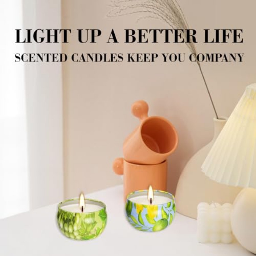 Set of 2 2.5-Ounce Scented Jar - Scented Candle Set avaliação e preço