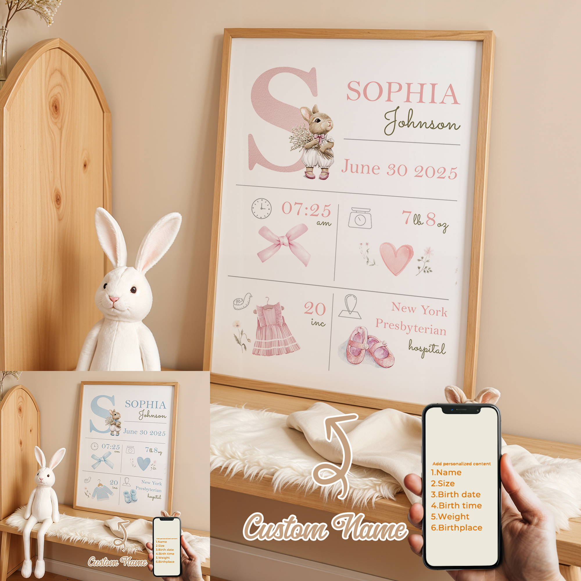 Personalized Custom Name Carto - Home Decor On Wall avaliação e preço