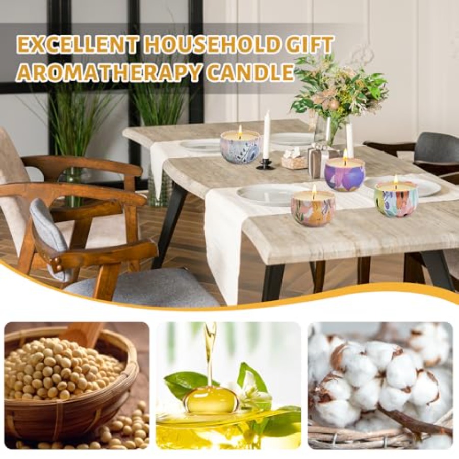 Scented Candles Gifts Set 48 P - Scented Candle Set avaliação e preço
