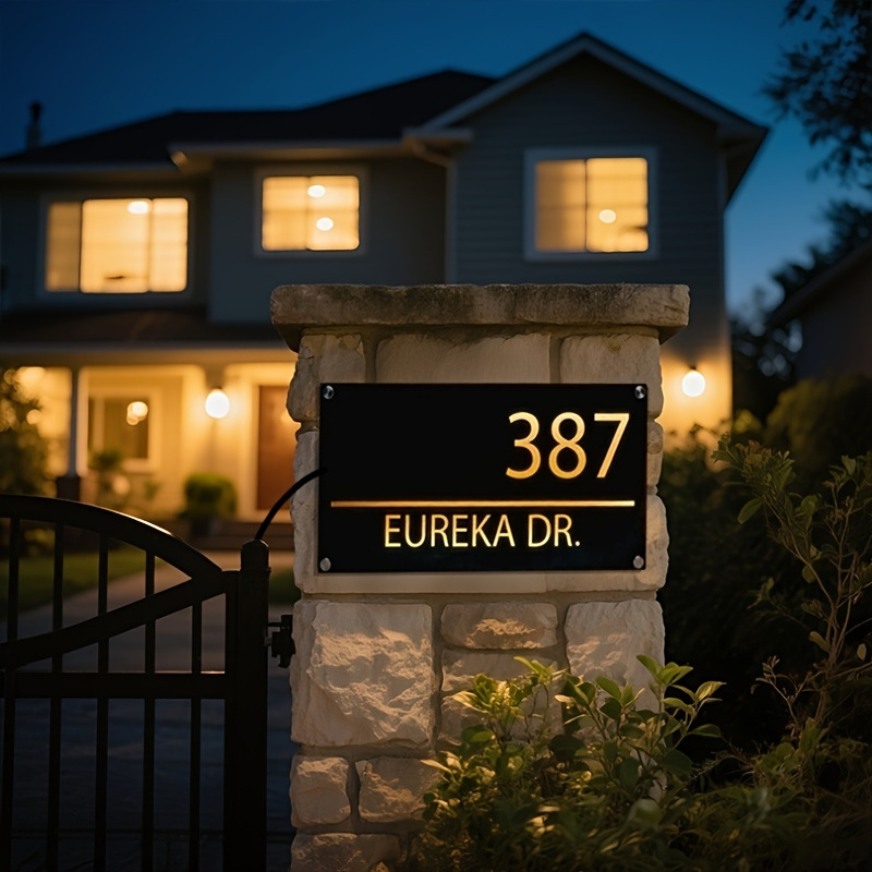 Custom Carved LED Acrylic Door - Home Decor Nearby avaliação e preço