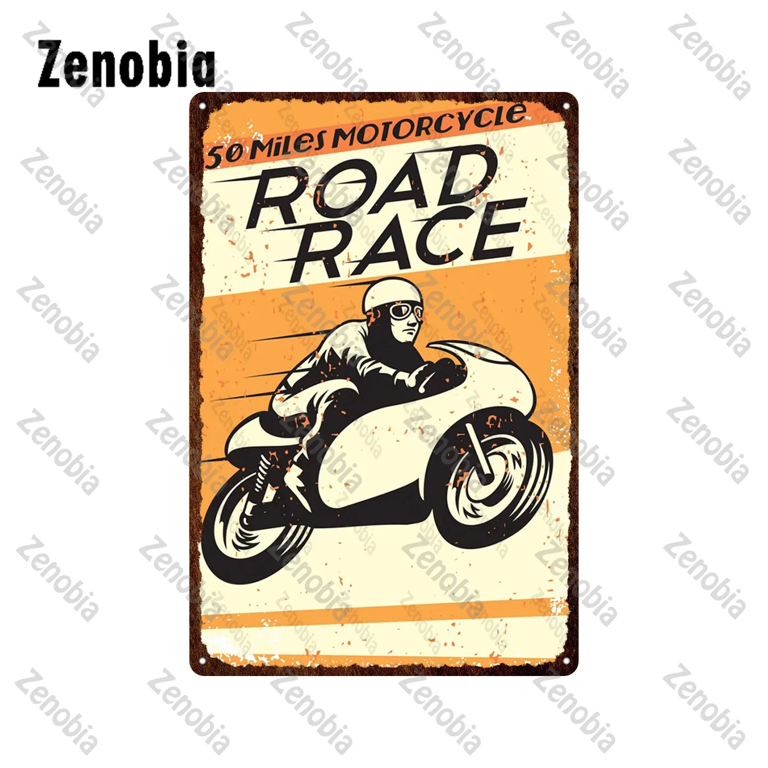 Motorcycles Metal Signs Tin Si - Home Decor London avaliação e preço