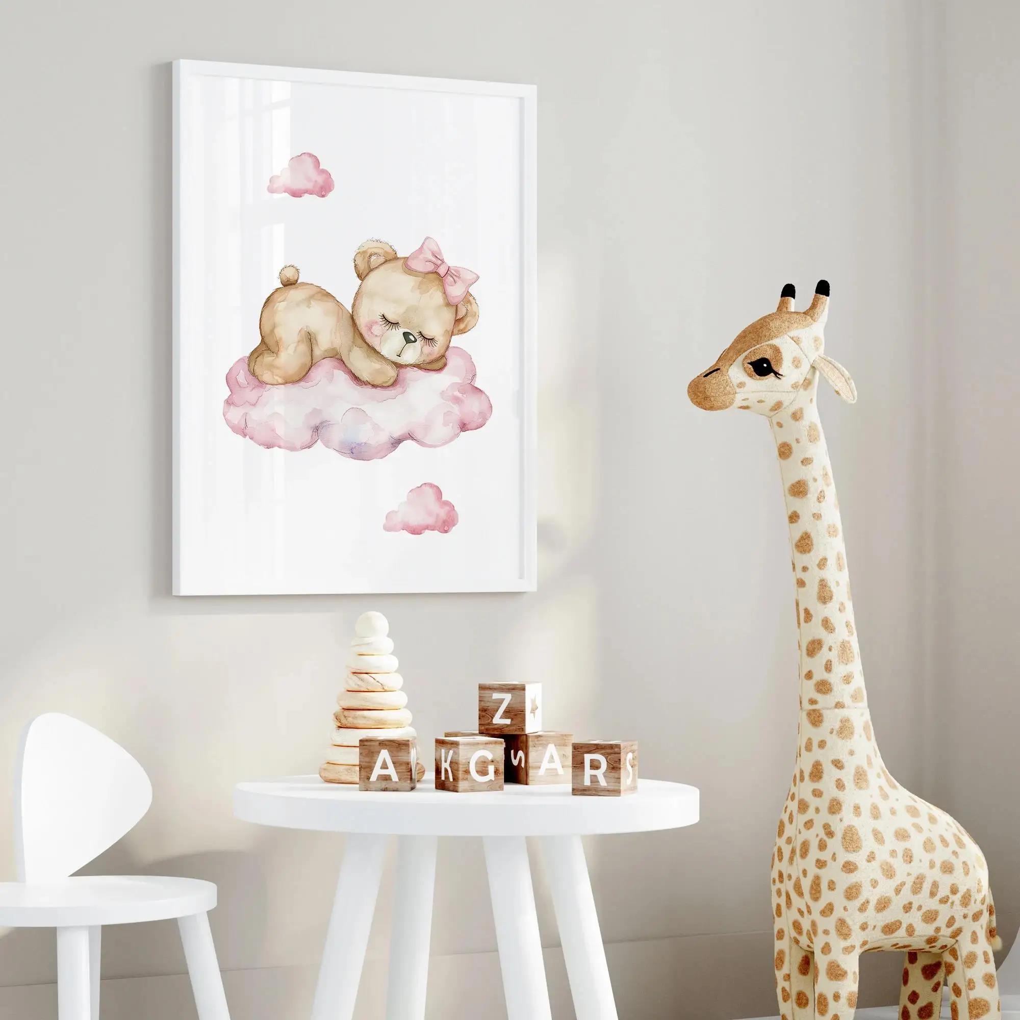 Pink Dream Bear Carousel Tent  - Home Decor On Wall avaliação e preço