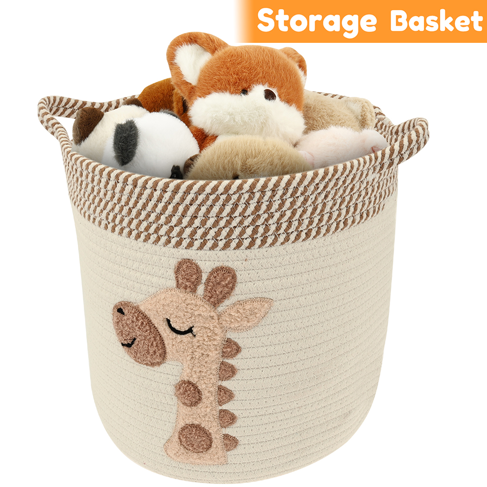 Cotton Rope Storage Basket Lar - Home Decor Hampers avaliação e preço