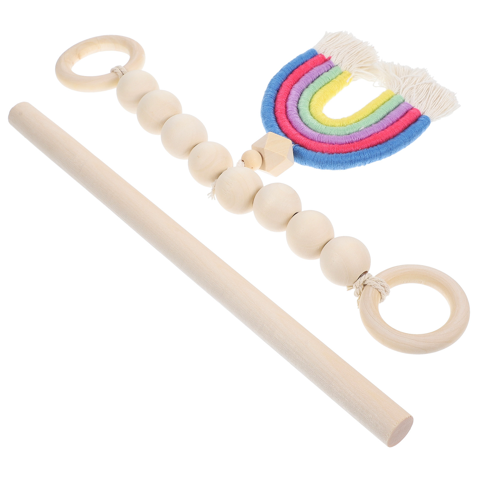 1Set Rainbow Tassel Bead Curta - Home Decor Curtain avaliação e preço