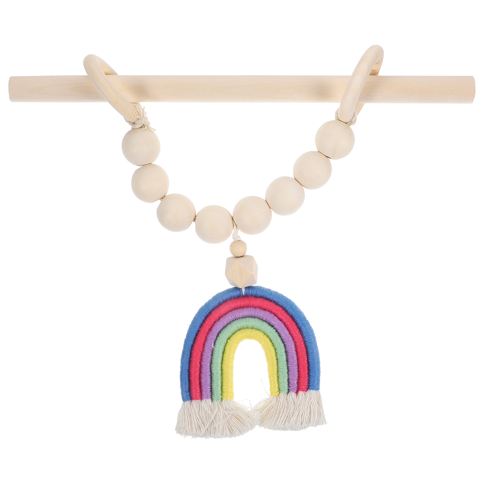 1Set Rainbow Tassel Bead Curta - Home Decor Curtain avaliação e preço