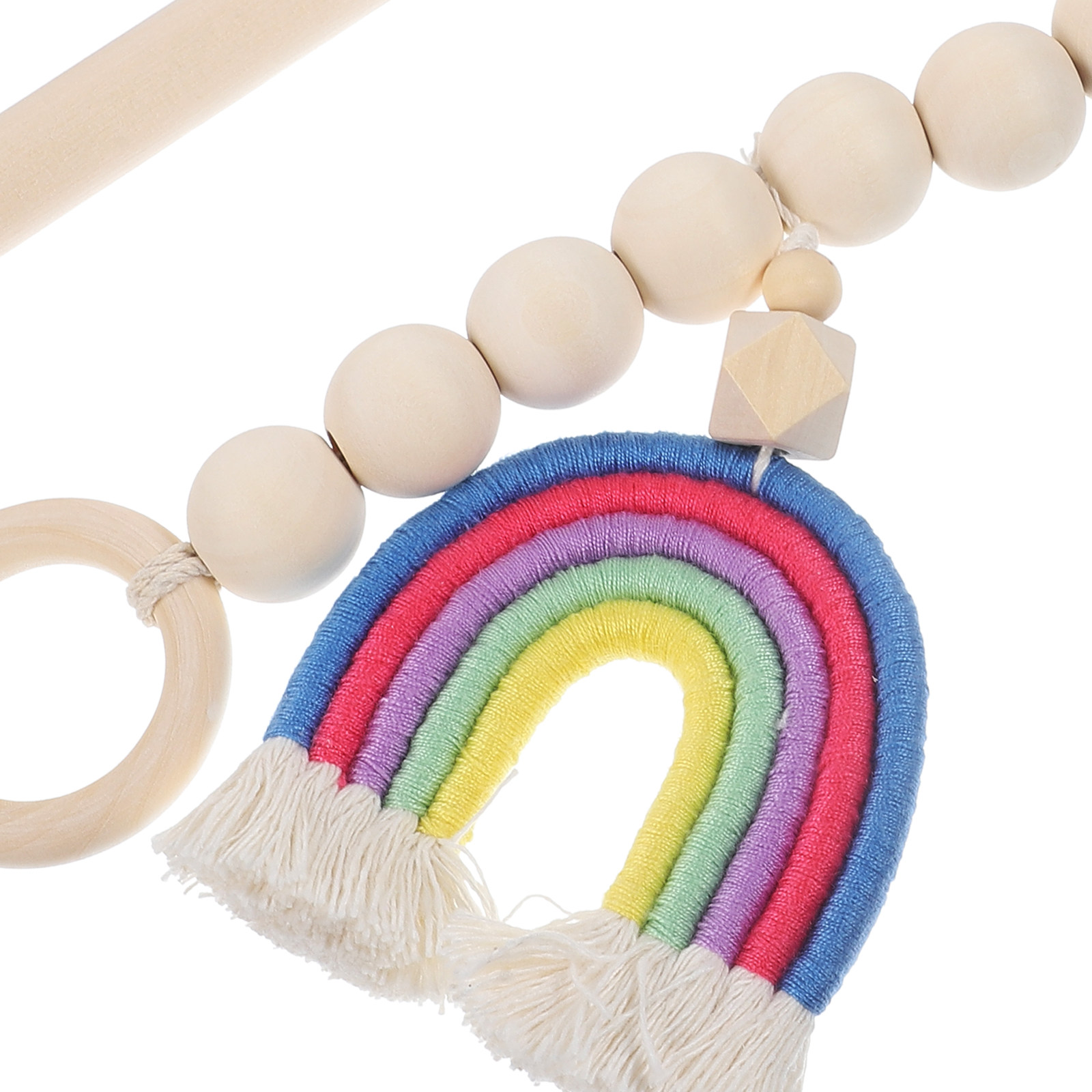 1Set Rainbow Tassel Bead Curta - Home Decor Curtain avaliação e preço