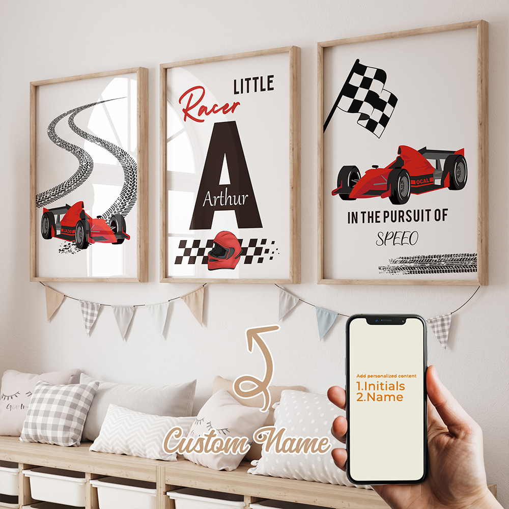 3pcs Personalized Custom Name  - Home Decor On Wall avaliação e preço