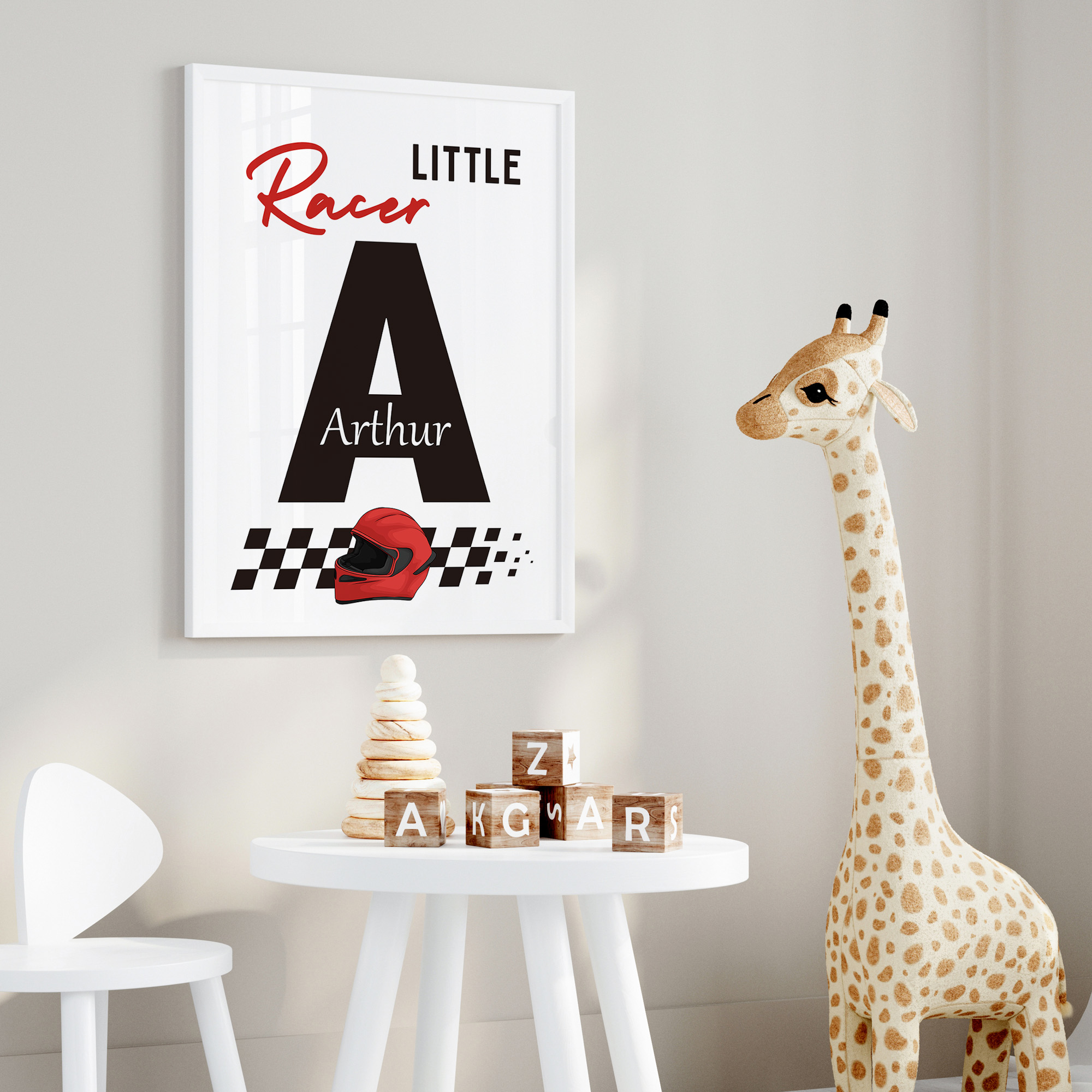 3pcs Personalized Custom Name  - Home Decor On Wall avaliação e preço