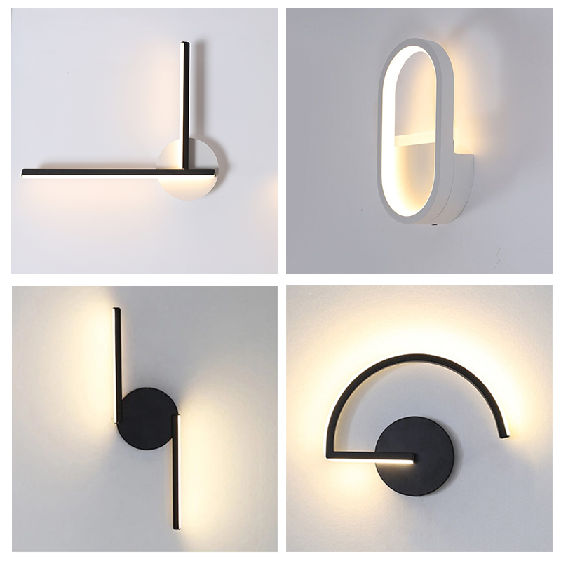 Modern Nordic LED Wall Lamp, M - Home Decor On Wall avaliação e preço