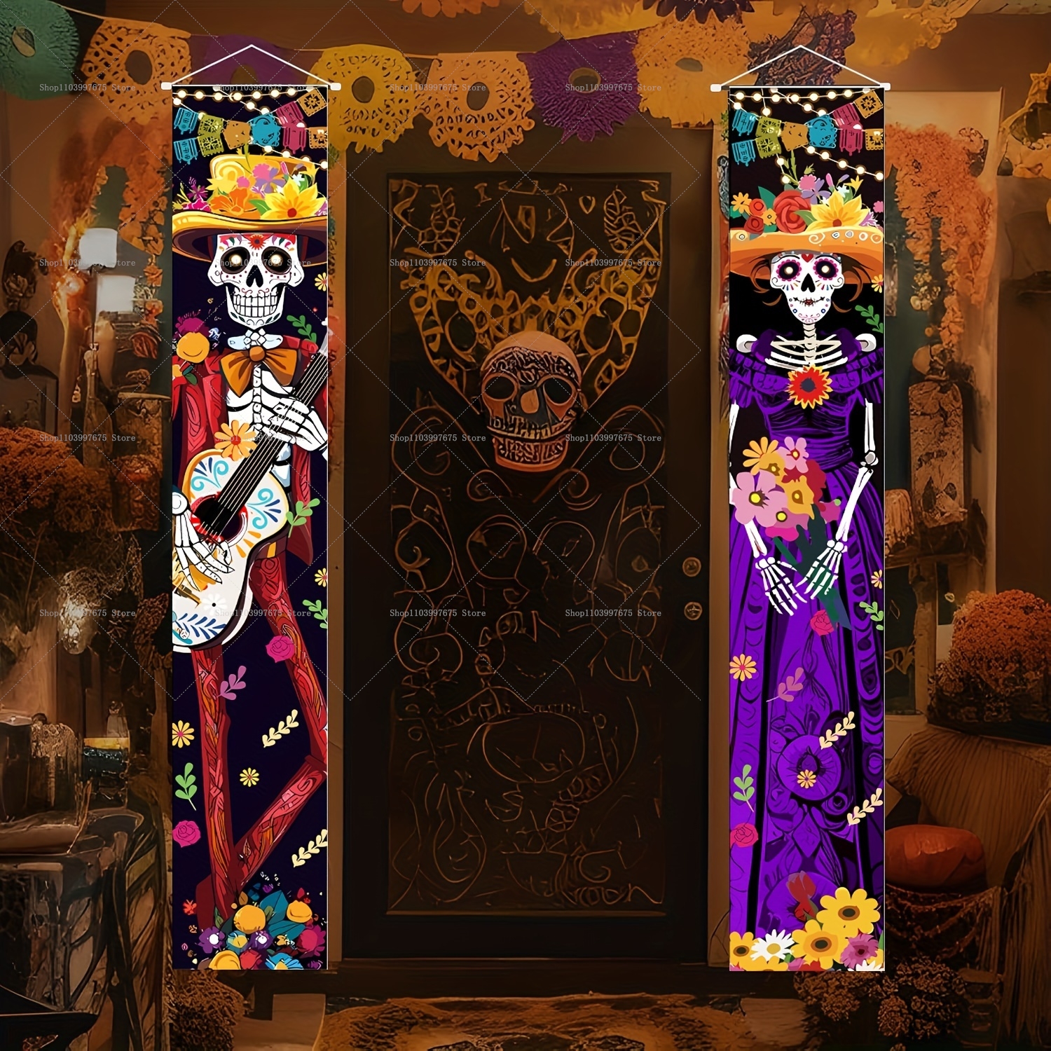 Halloween Decorations Dia De L - Home Decor Nearby avaliação e preço