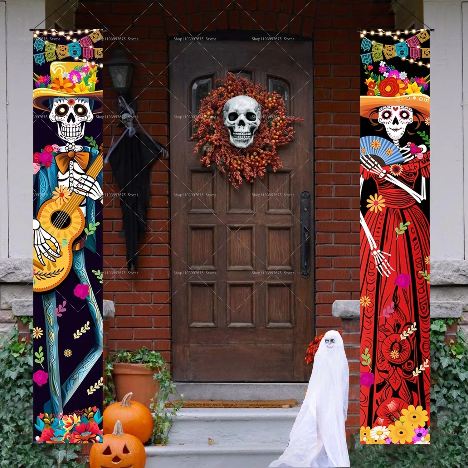 Halloween Decorations Dia De L - Home Decor Nearby avaliação e preço