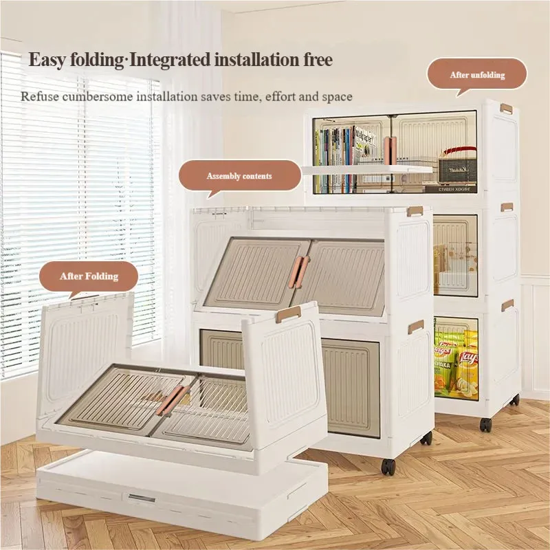 Foldable Dustproof Storage Cab - Home Decor Furniture avaliação e preço