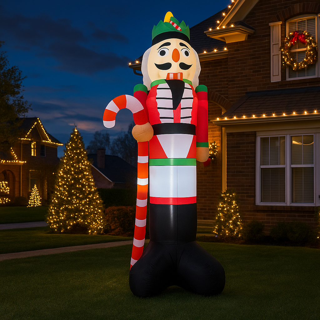 3.6M/11.8FT Inflatable Nutcrac - Home Decor Xmas avaliação e preço