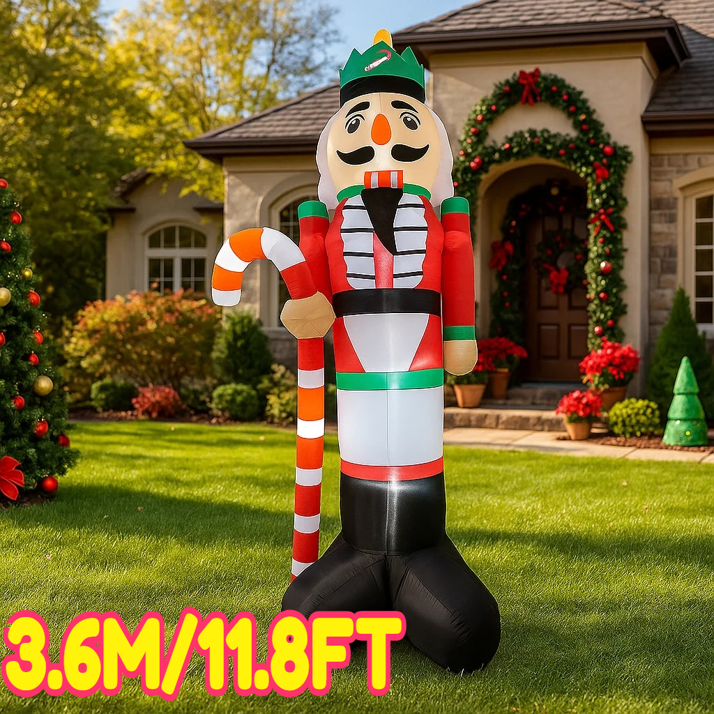 3.6M/11.8FT Inflatable Nutcrac - Home Decor Xmas avaliação e preço