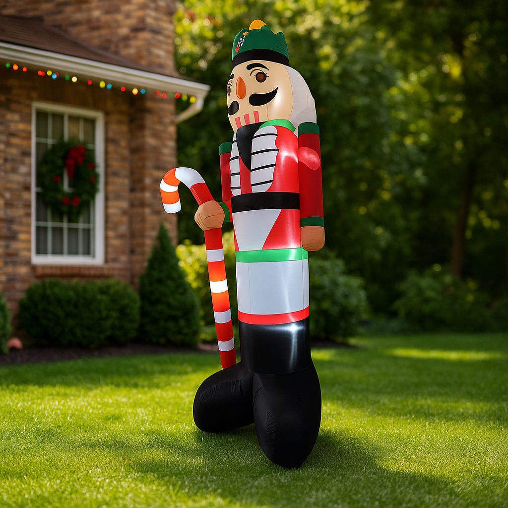 3.6M/11.8FT Inflatable Nutcrac - Home Decor Xmas avaliação e preço