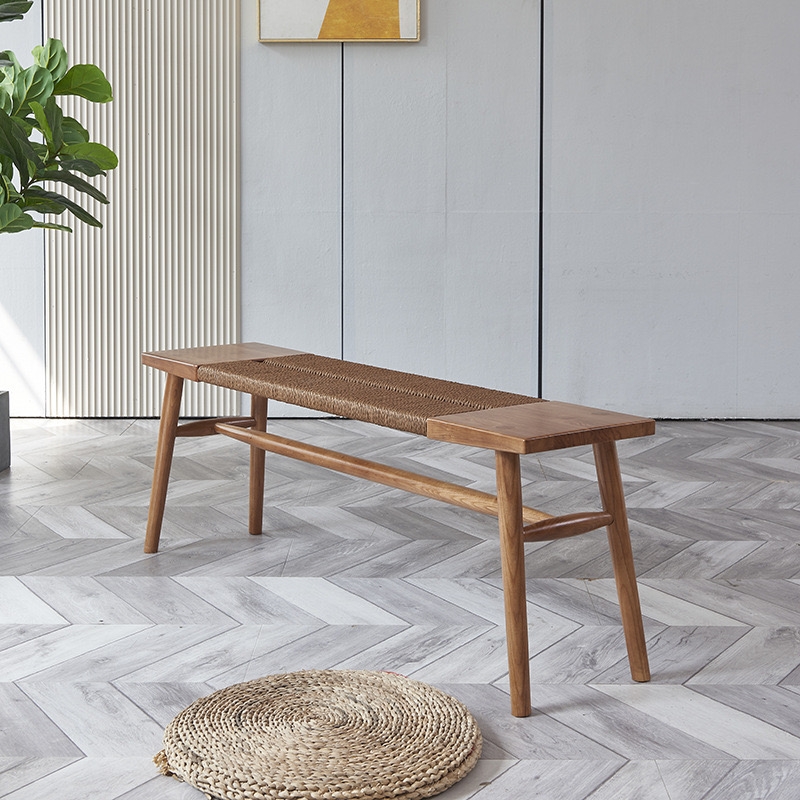 Wooden Modern Foot Stool Space - Home Decor Furniture avaliação e preço