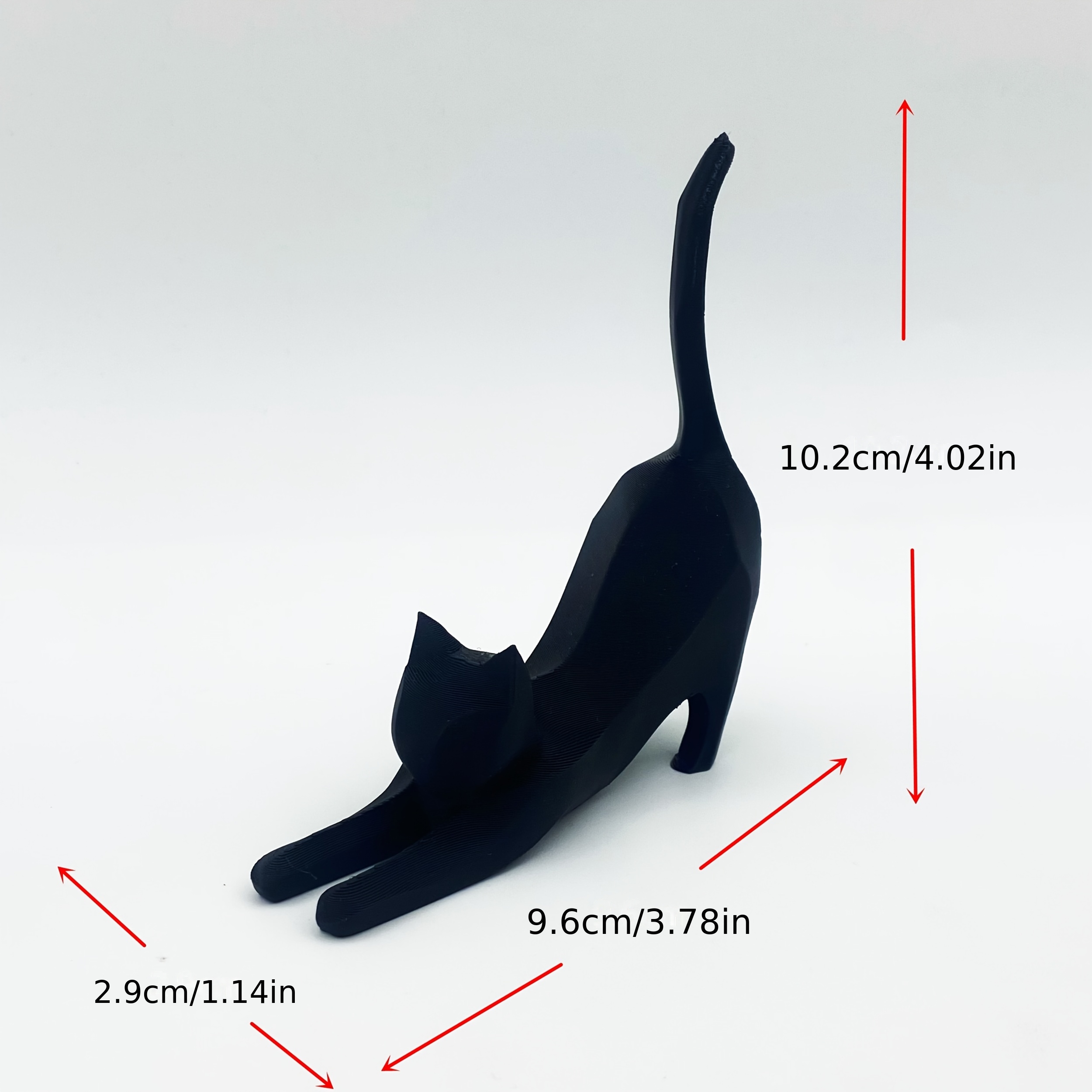 3D printed cat model ornament, - Home Decor Minimalist Style avaliação e preço