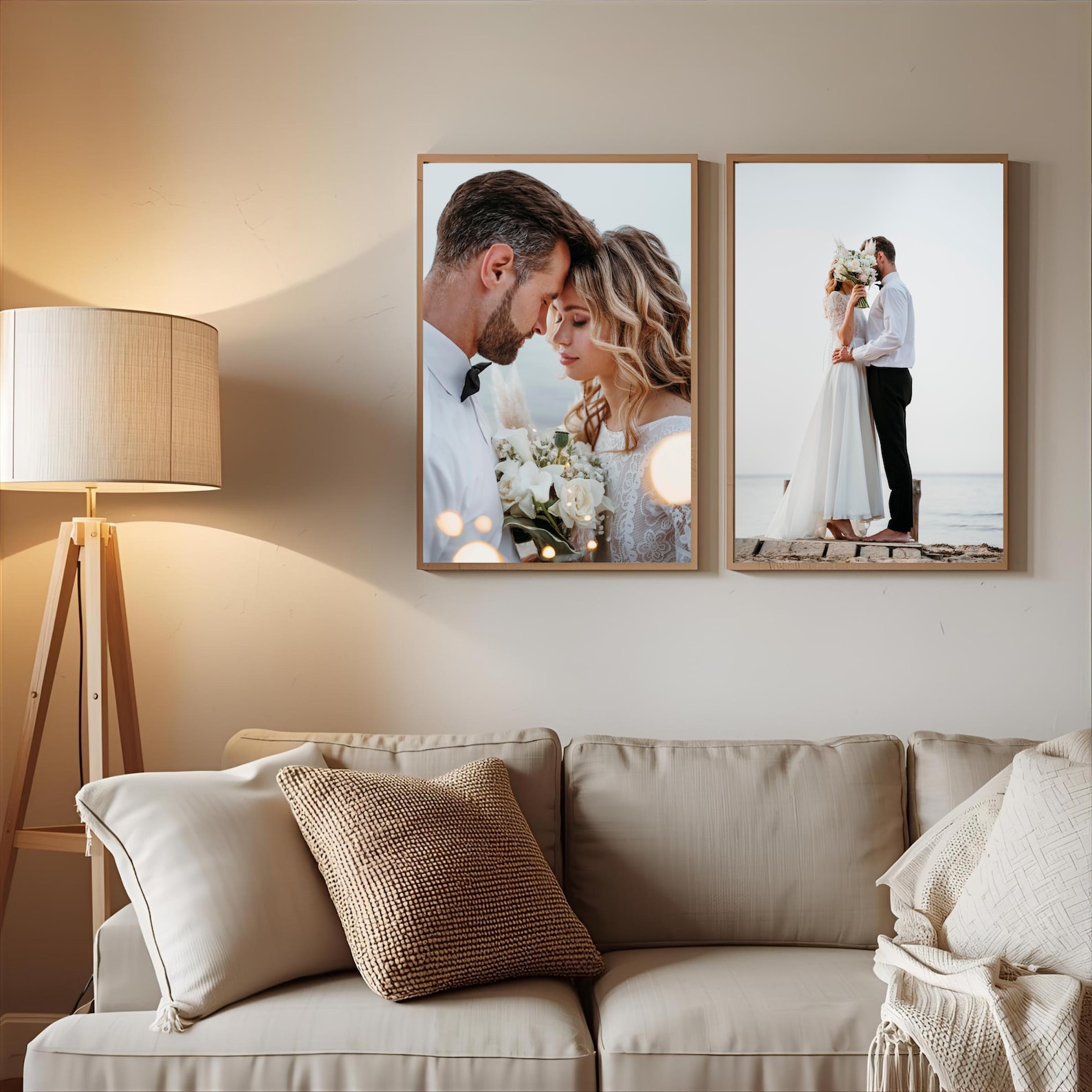 Personalized Photo Canvas, Cus - Home Decor Xmas avaliação e preço