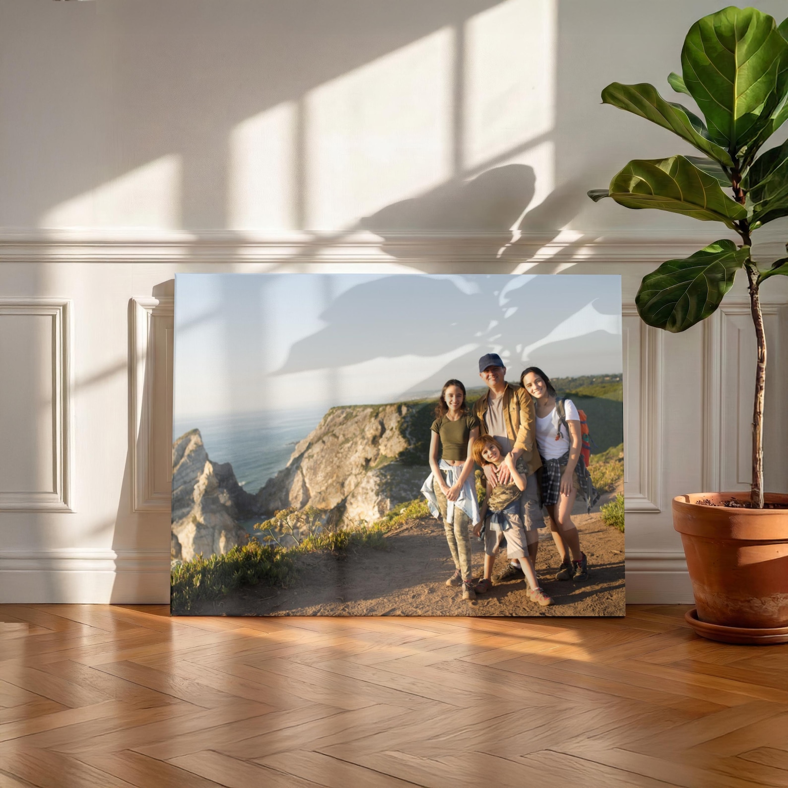 Personalized Photo Canvas, Cus - Home Decor Xmas avaliação e preço